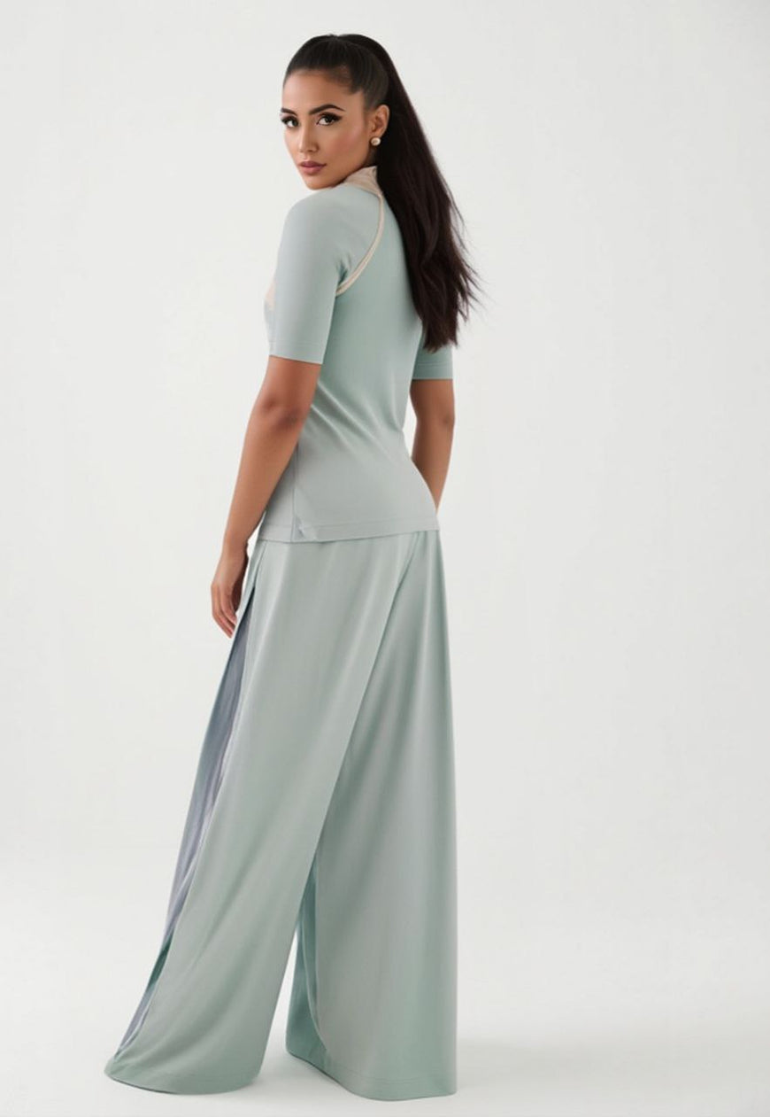 Tracksuit trousers in mint