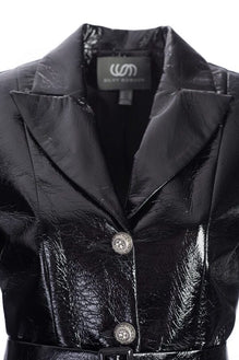 FAUX LEATHER JACKET – Silvy Rowson