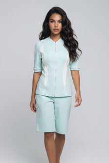 Shorts Bermuda in mint colour