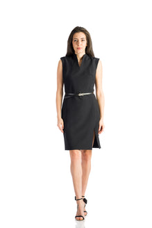 Черна рокля без ръкави