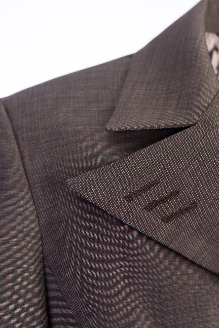 Short-cut Brown Jacket