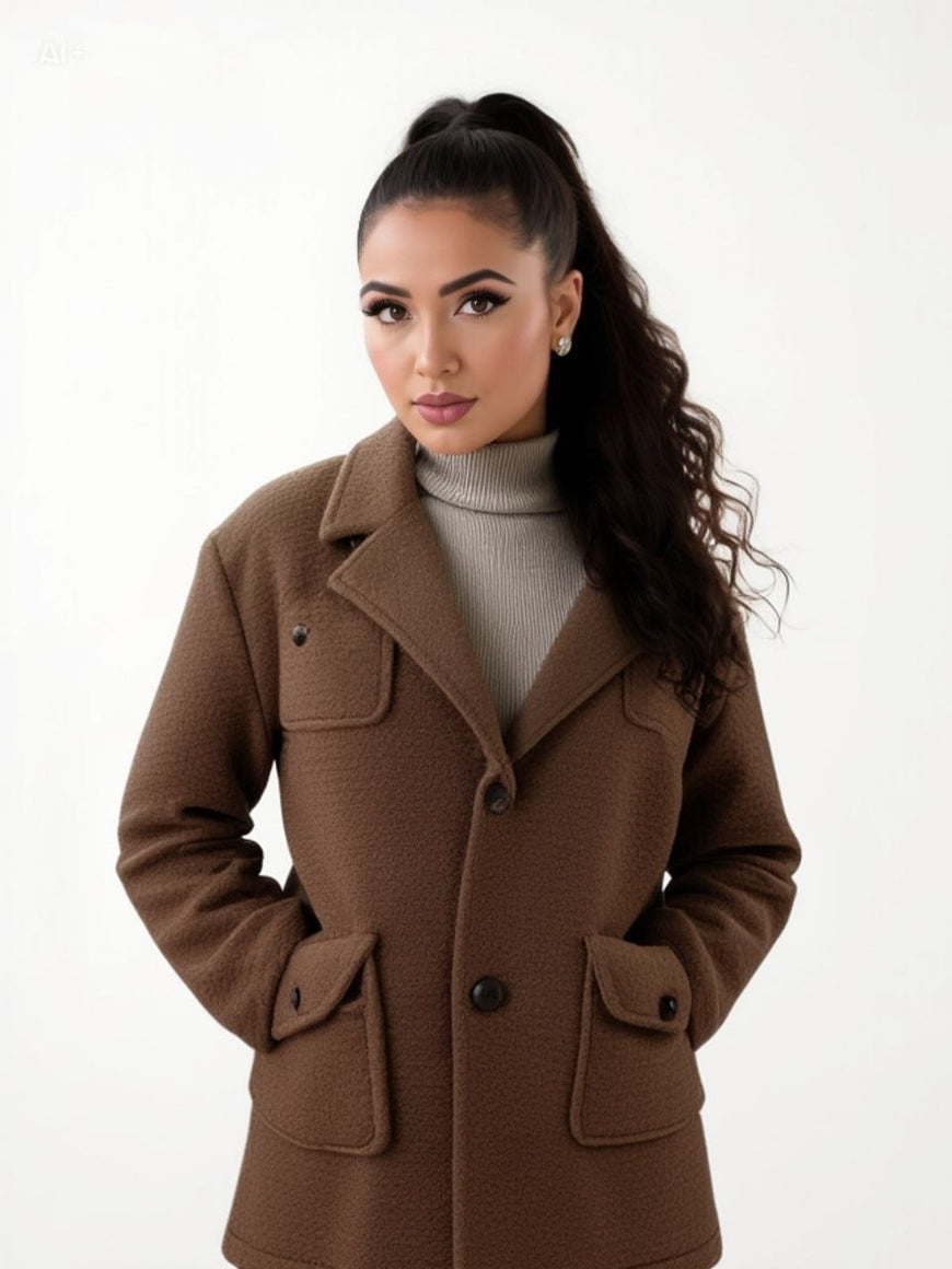 Teddy short coat