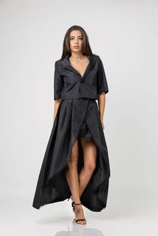 Long skirt tulip style – Side view – Silvy Rowson